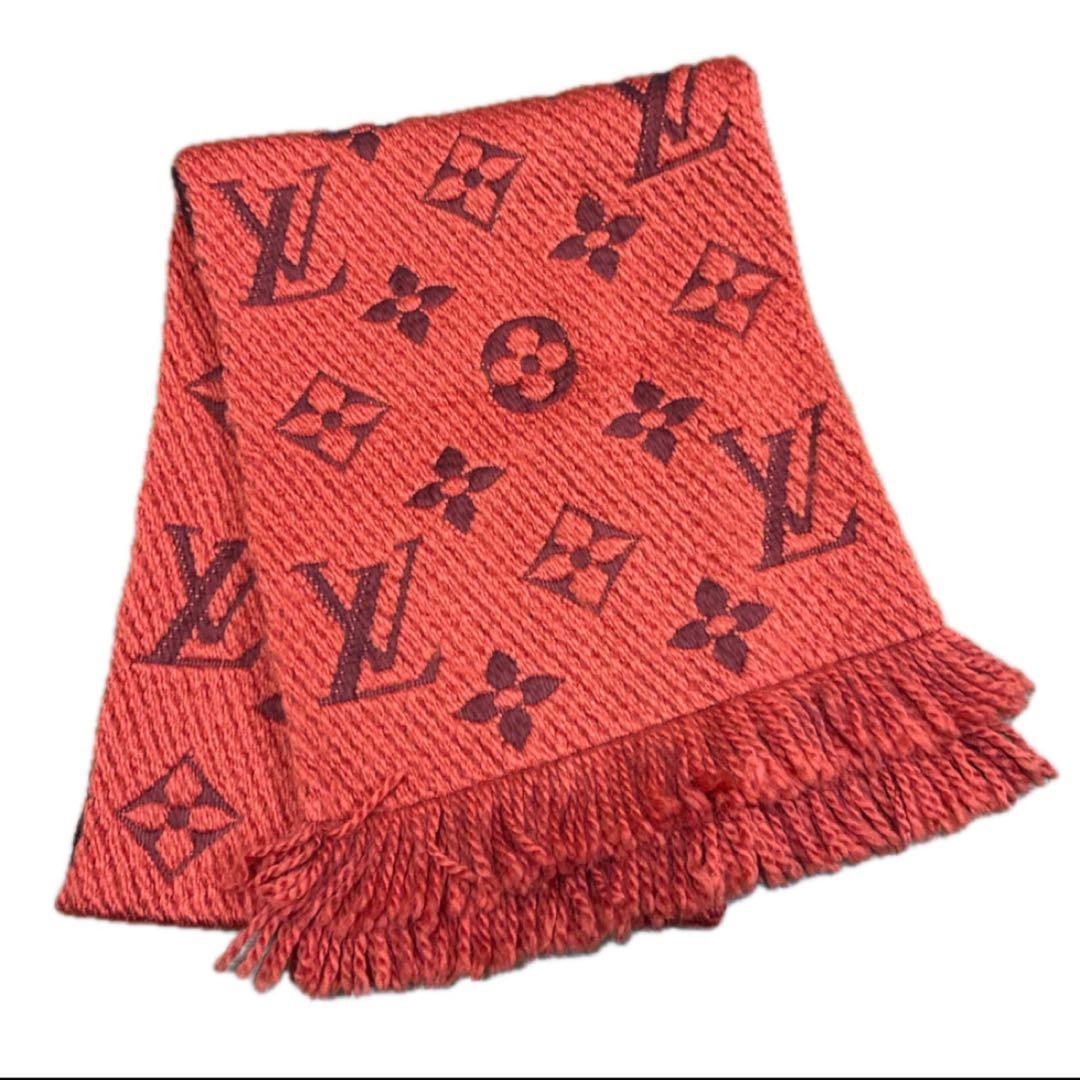 LOUIS VUITTON オレンジカラーマフラー