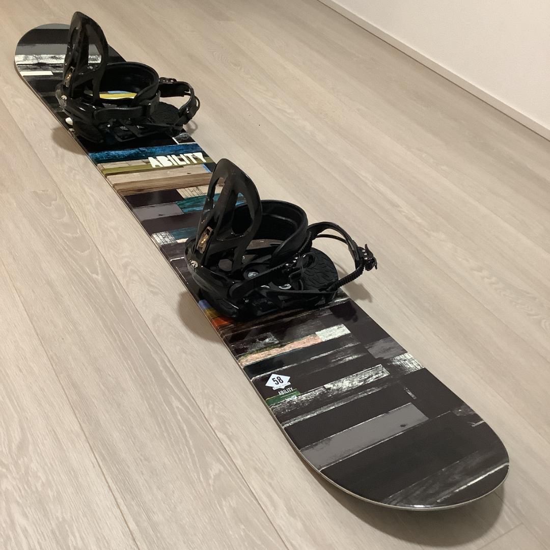 038HEAD＋K2メンズスノーボードセット　グラトリや初心者向き　158cm