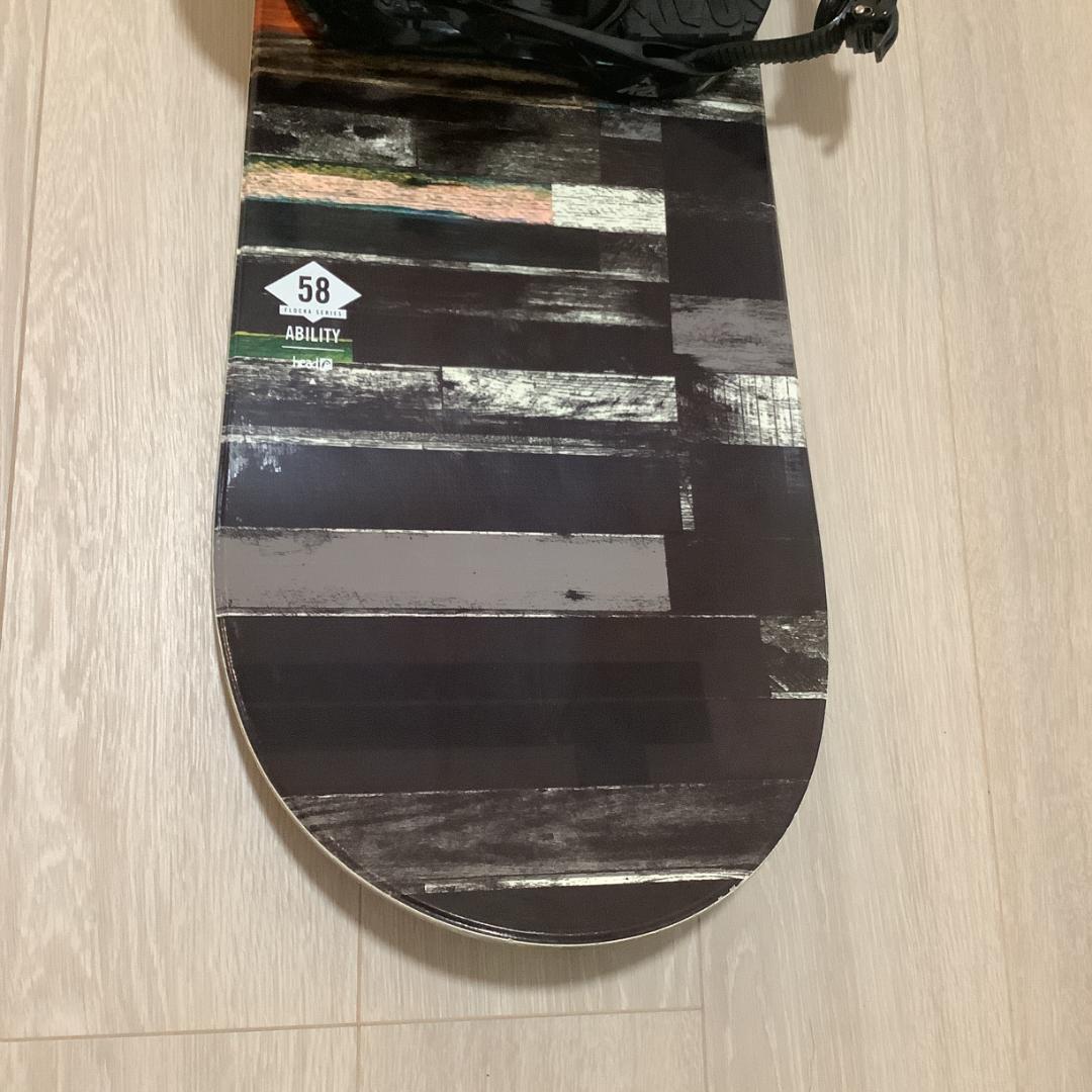 038HEAD＋K2メンズスノーボードセット　グラトリや初心者向き　158cm