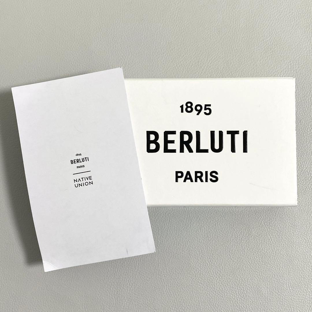 BERLUTI / iPhone14pro max ケース ブルー