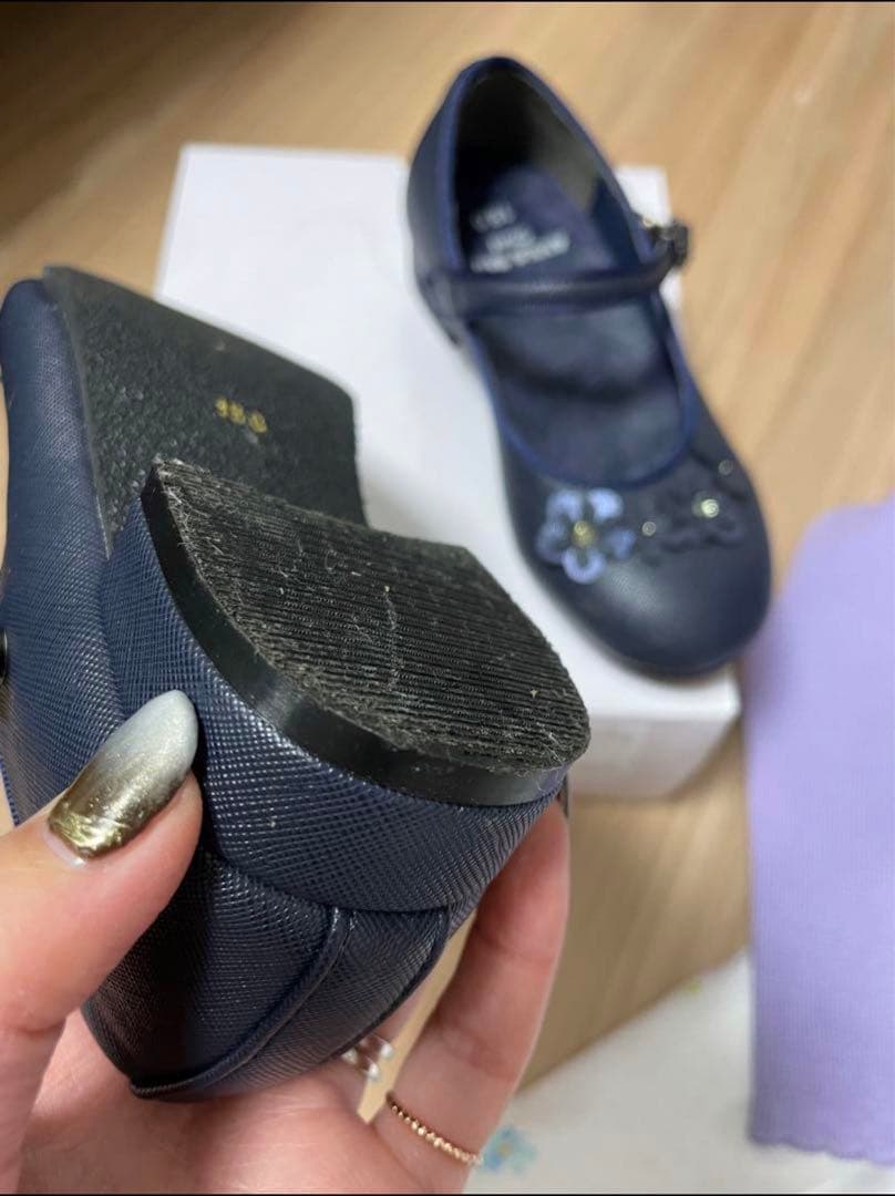 ※ お値引きします☺︎わらび専用※子供用 フラワープリントドレス カーディガン付き