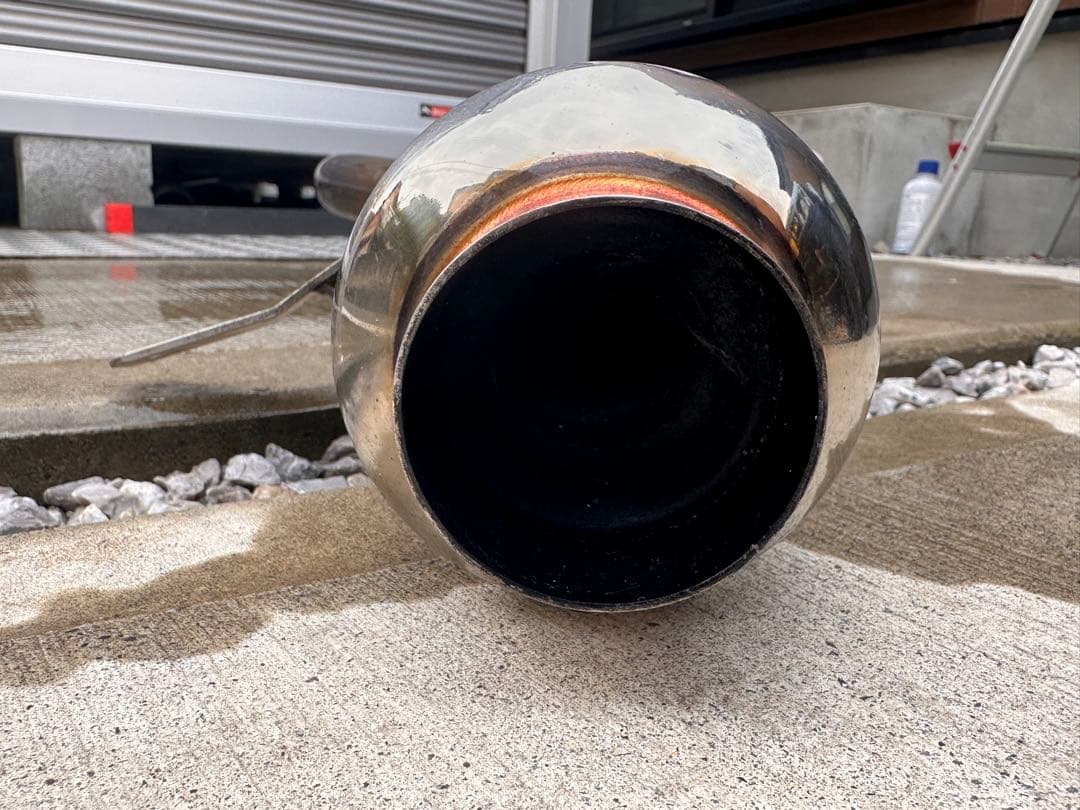 happyman ジムニーJA22ステンレス製 マフラー送料込み