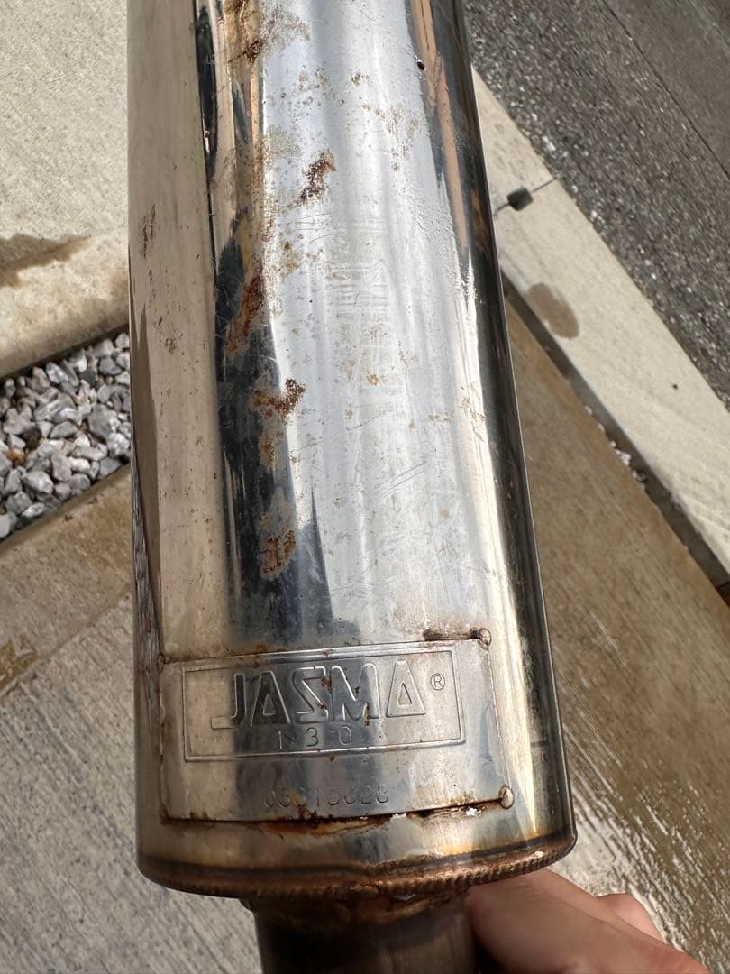 happyman ジムニーJA22ステンレス製 マフラー送料込み