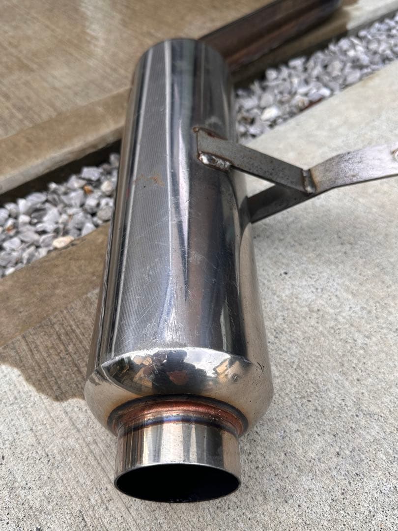 happyman ジムニーJA22ステンレス製 マフラー送料込み