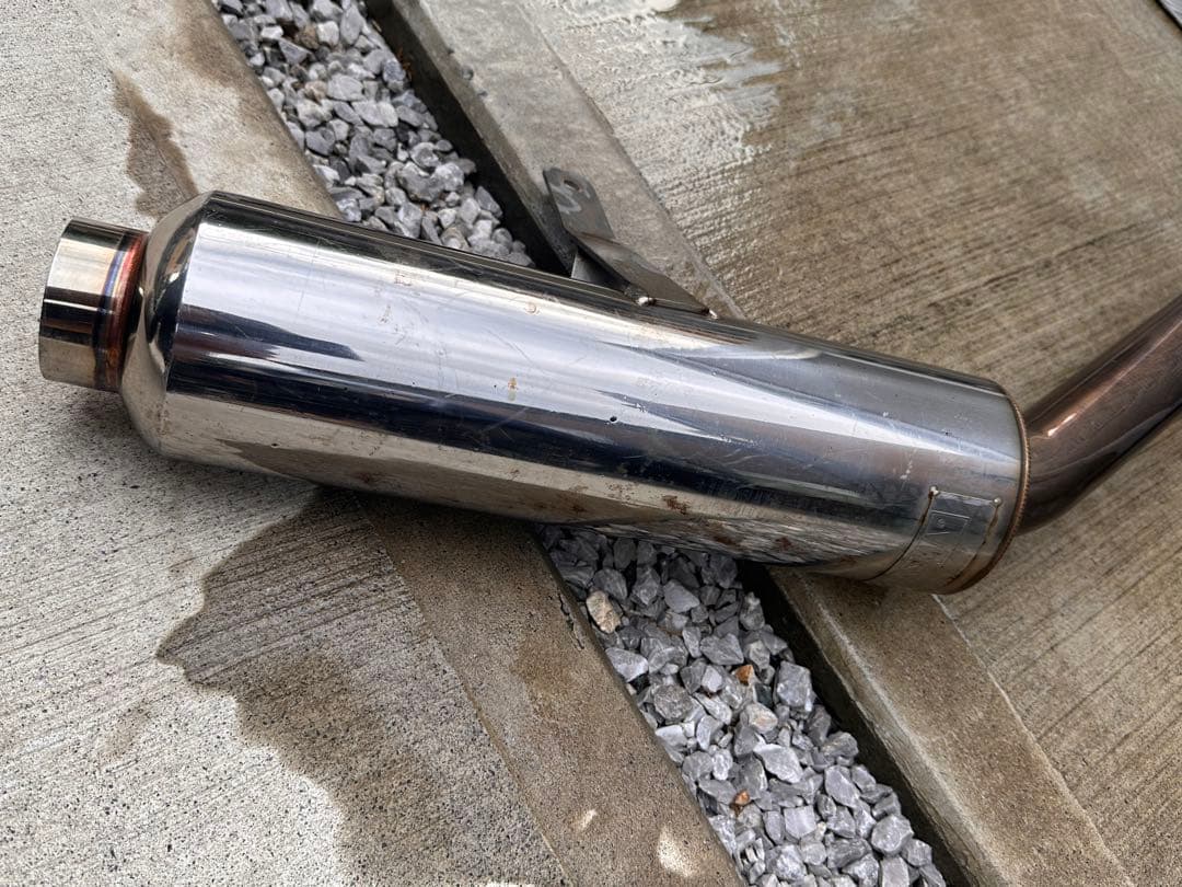 happyman ジムニーJA22ステンレス製 マフラー送料込み