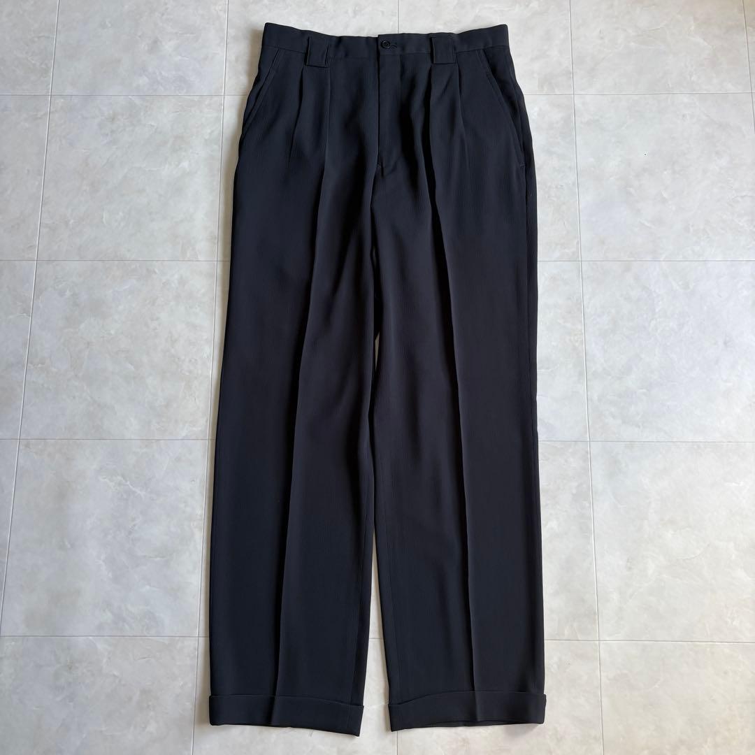 セダクションドゥニコル マオカラーセットアップ チャコール 50/52 日本製