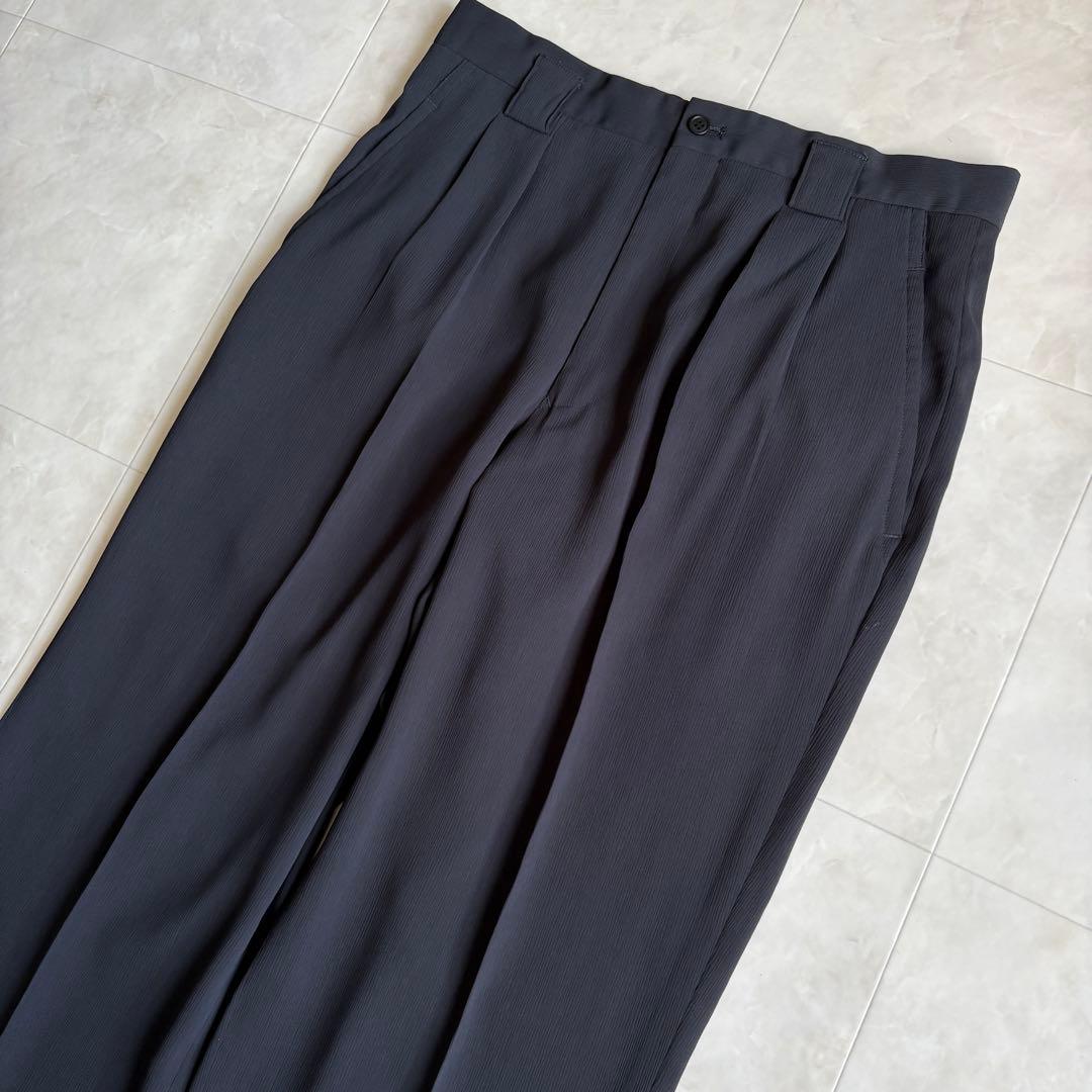 セダクションドゥニコル マオカラーセットアップ チャコール 50/52 日本製