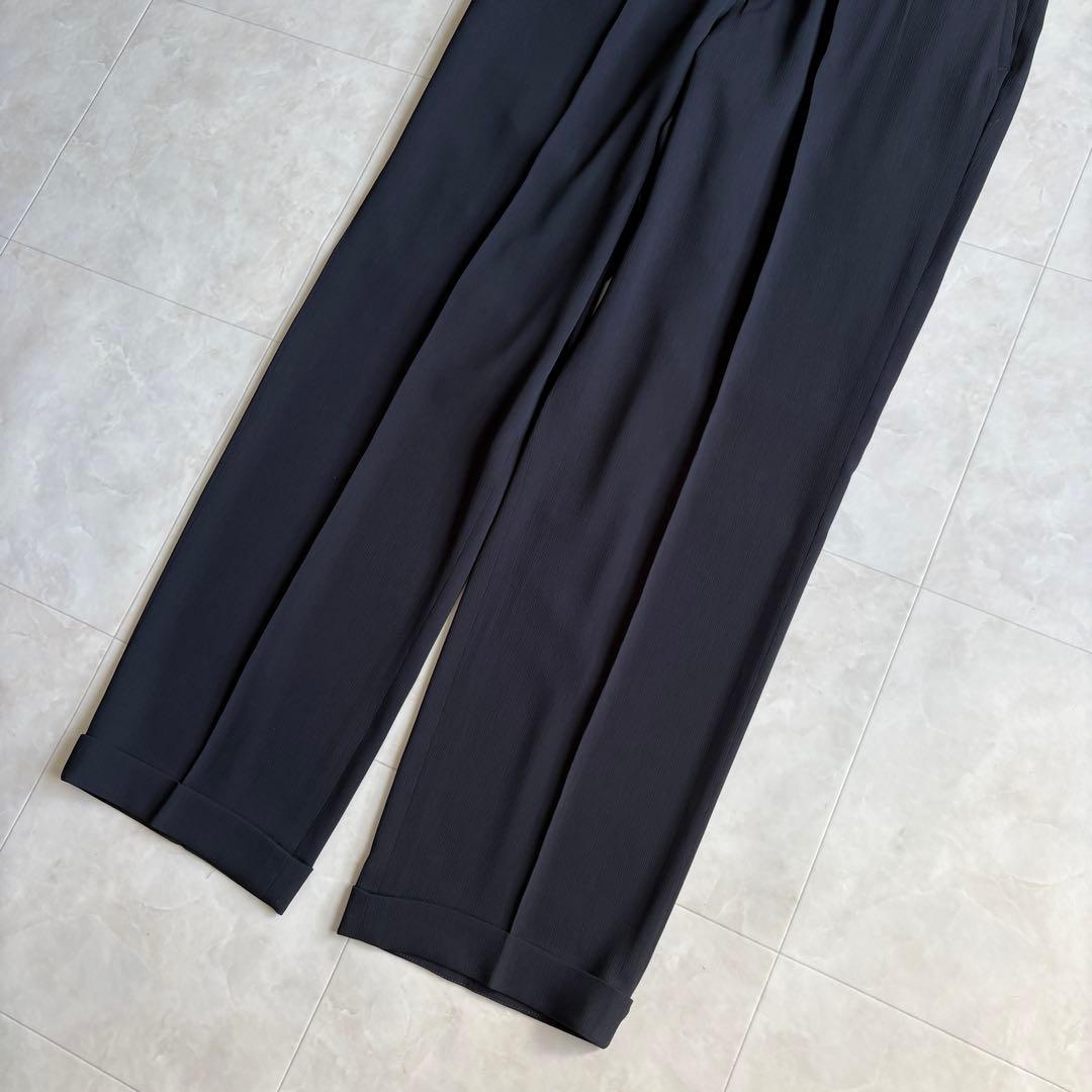 セダクションドゥニコル マオカラーセットアップ チャコール 50/52 日本製