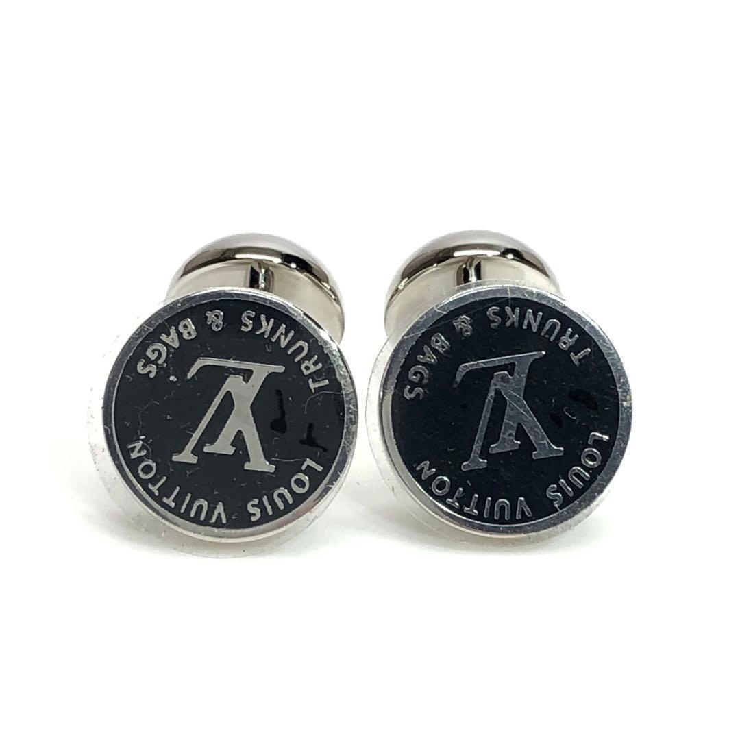 【ゆー様】未使用✨箱付 ルイヴィトン カフリンク・LV アワード シルバー カフ