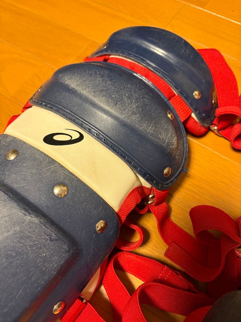 大人用 アシックス キャッチャー防具 3点セット