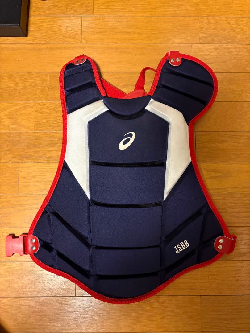 大人用 アシックス キャッチャー防具 3点セット