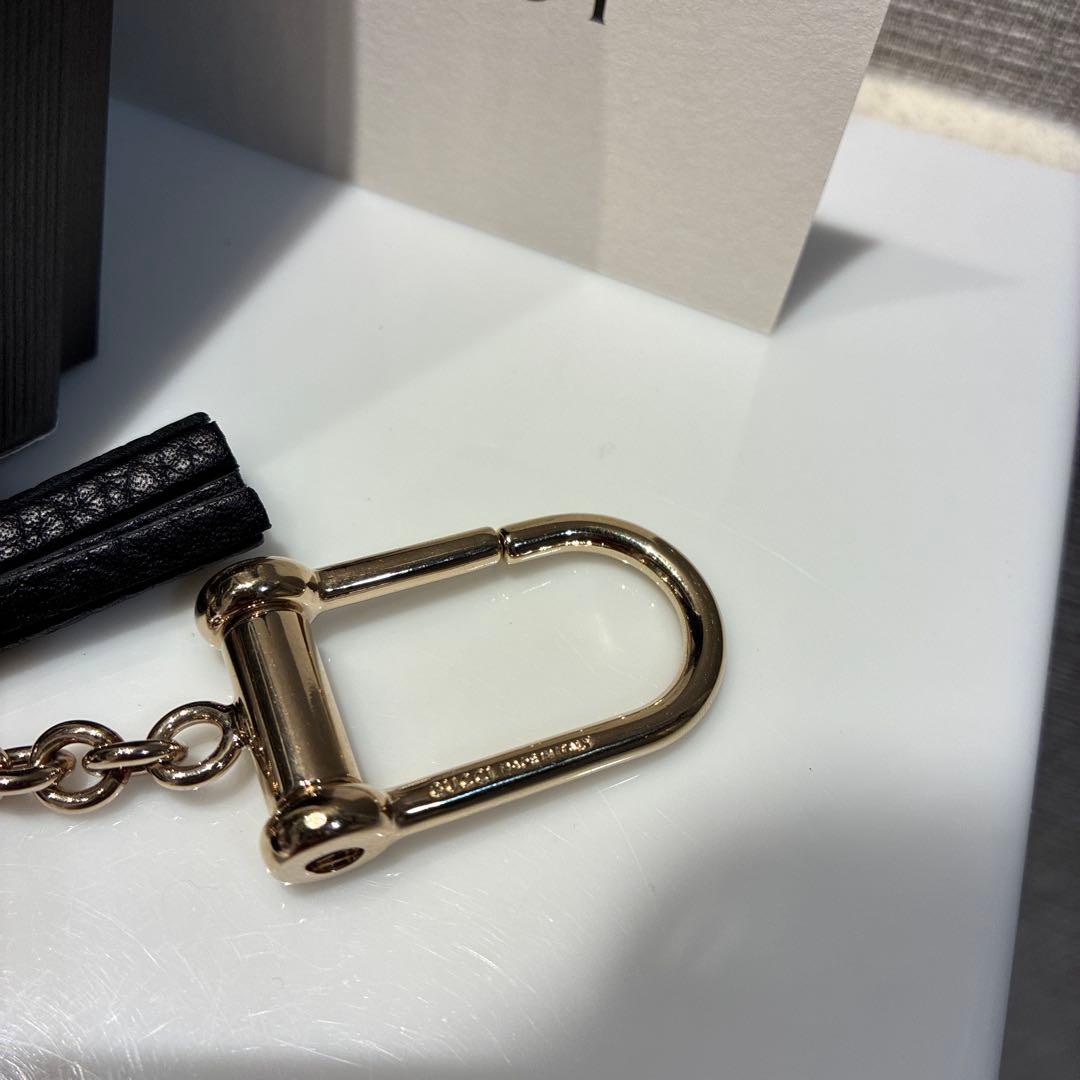 GUCCI グッチ ソーホー フリンジ キーポーチ 黒 ブラック 354358