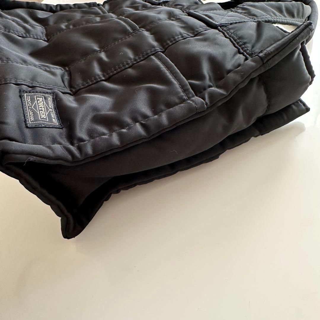 POTER タンカー ヘッドポーター ミニトートバッグ ブラック