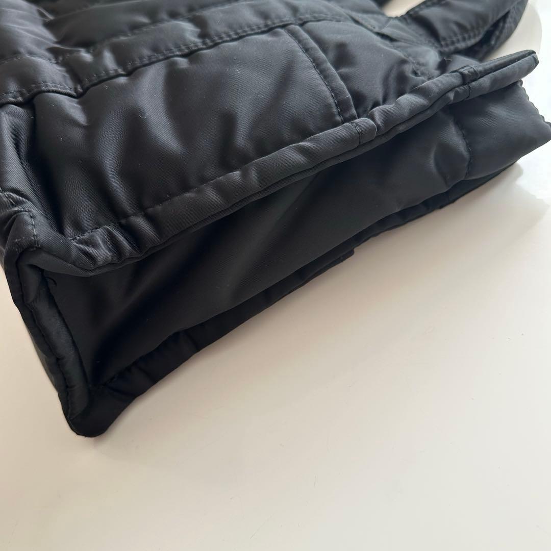 POTER タンカー ヘッドポーター ミニトートバッグ ブラック