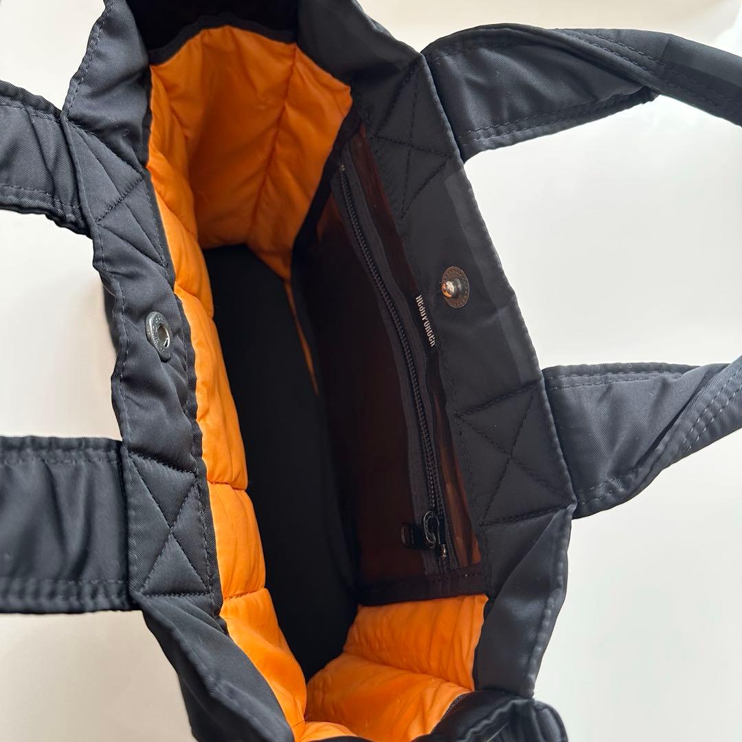 POTER タンカー ヘッドポーター ミニトートバッグ ブラック