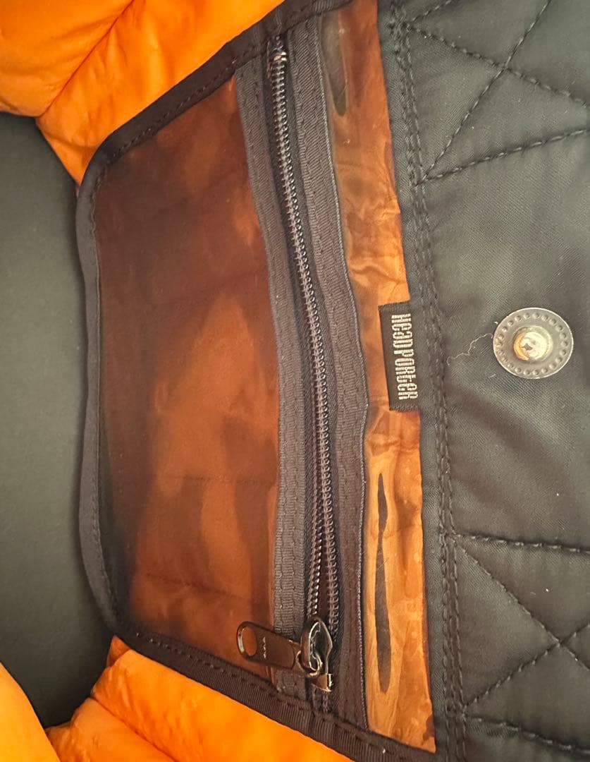 POTER タンカー ヘッドポーター ミニトートバッグ ブラック