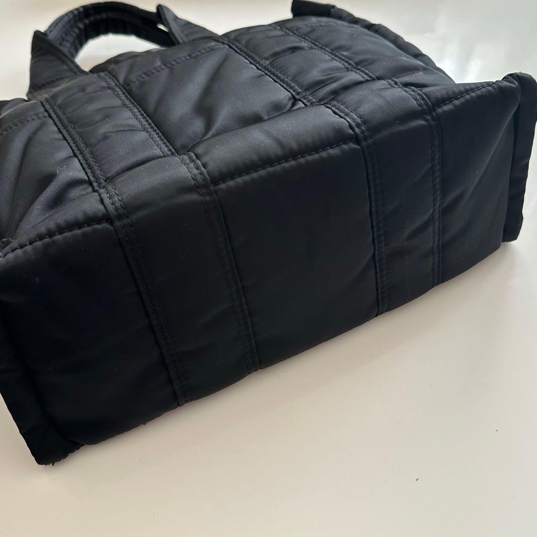 POTER タンカー ヘッドポーター ミニトートバッグ ブラック