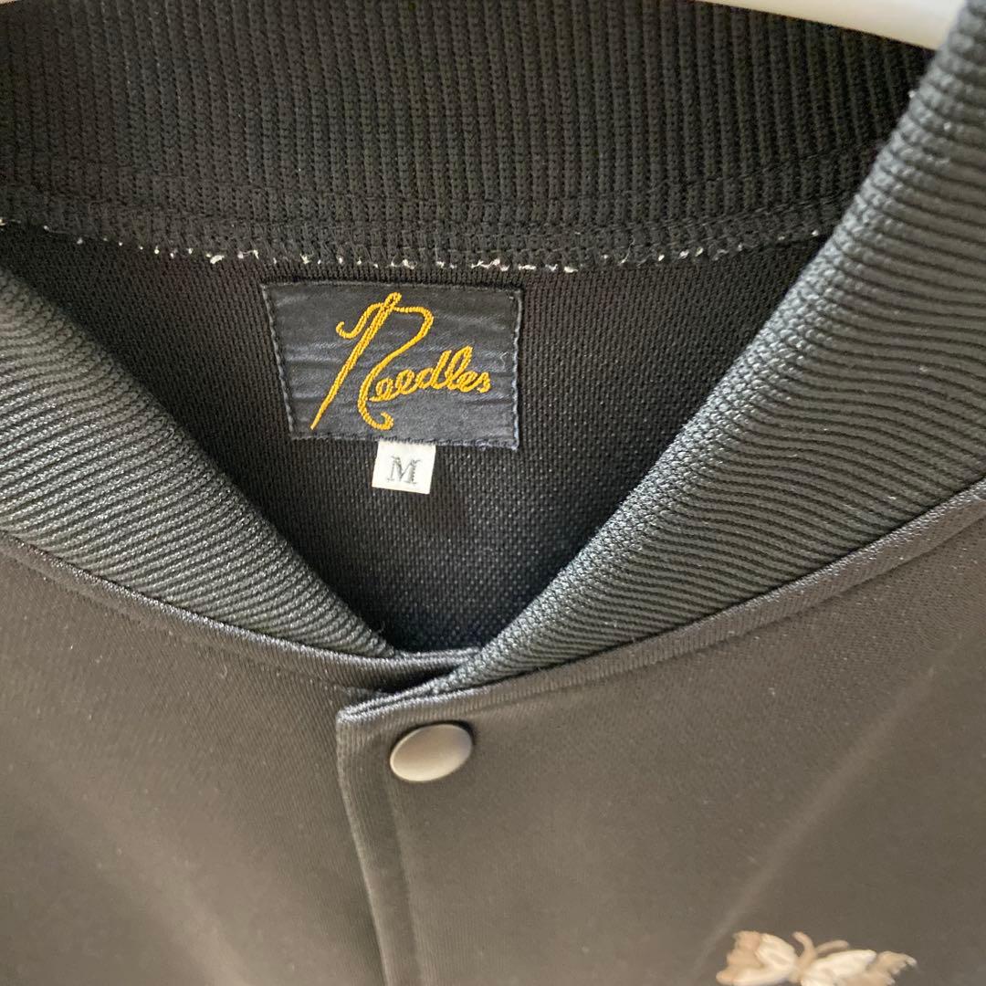 ニードルズ　トラックジャケット黒