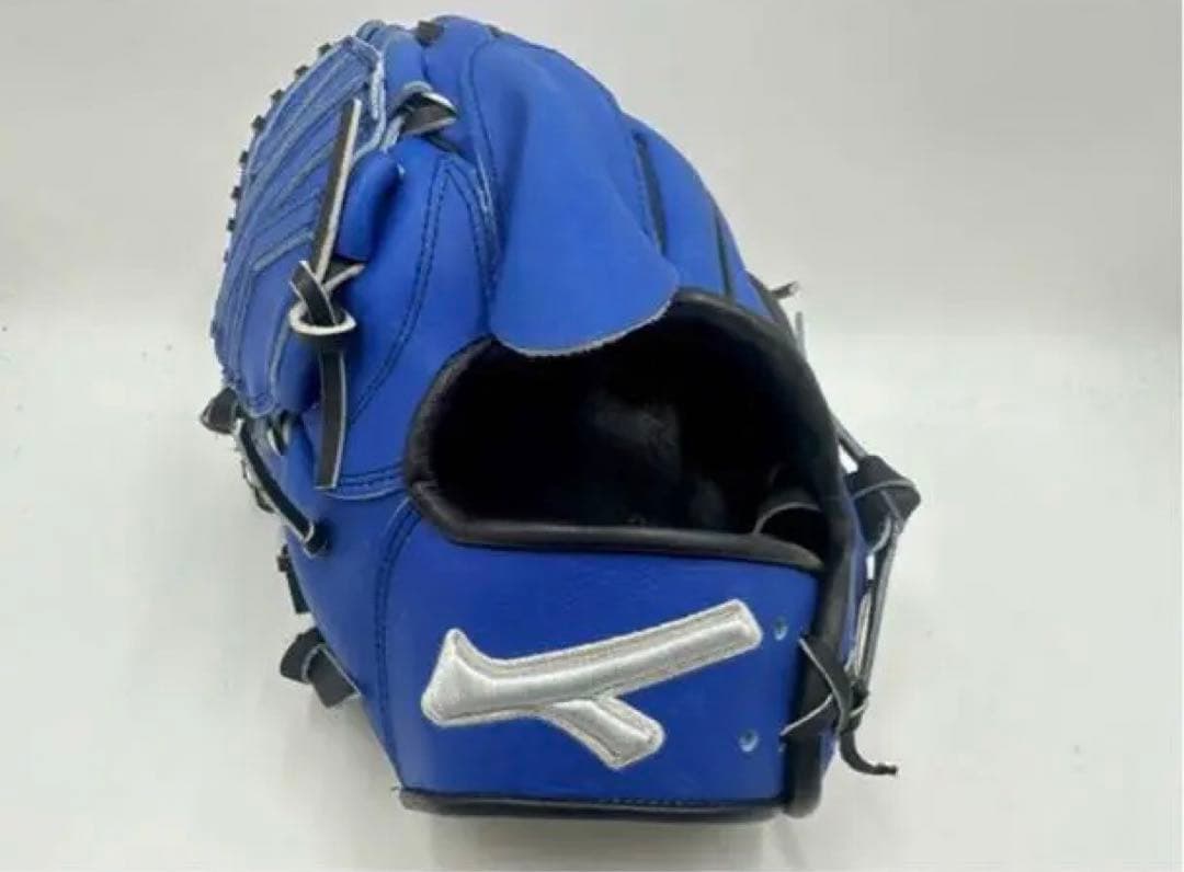 青色 軟式グローブ 左投げ用 山本由伸風