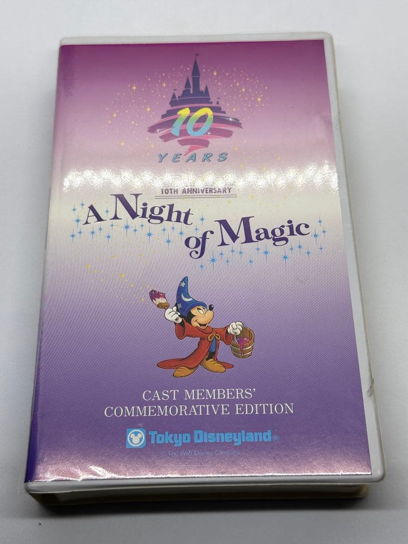 《希少》東京ディズニーランド10周年記念　フェアリーテイルウエディング　ビデオ