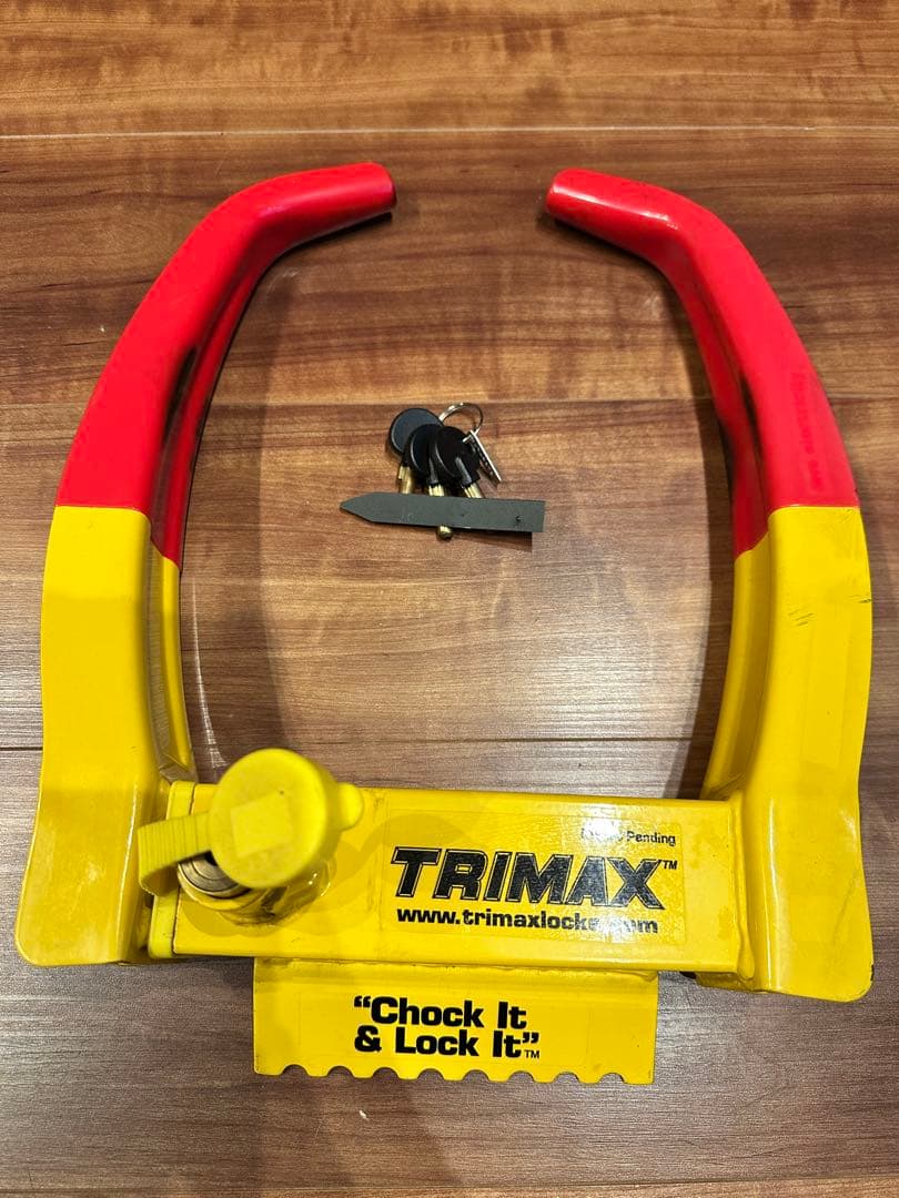①TRIMAX TCL75 タイヤロック 盗難防止 カーセキュリティー ホイール