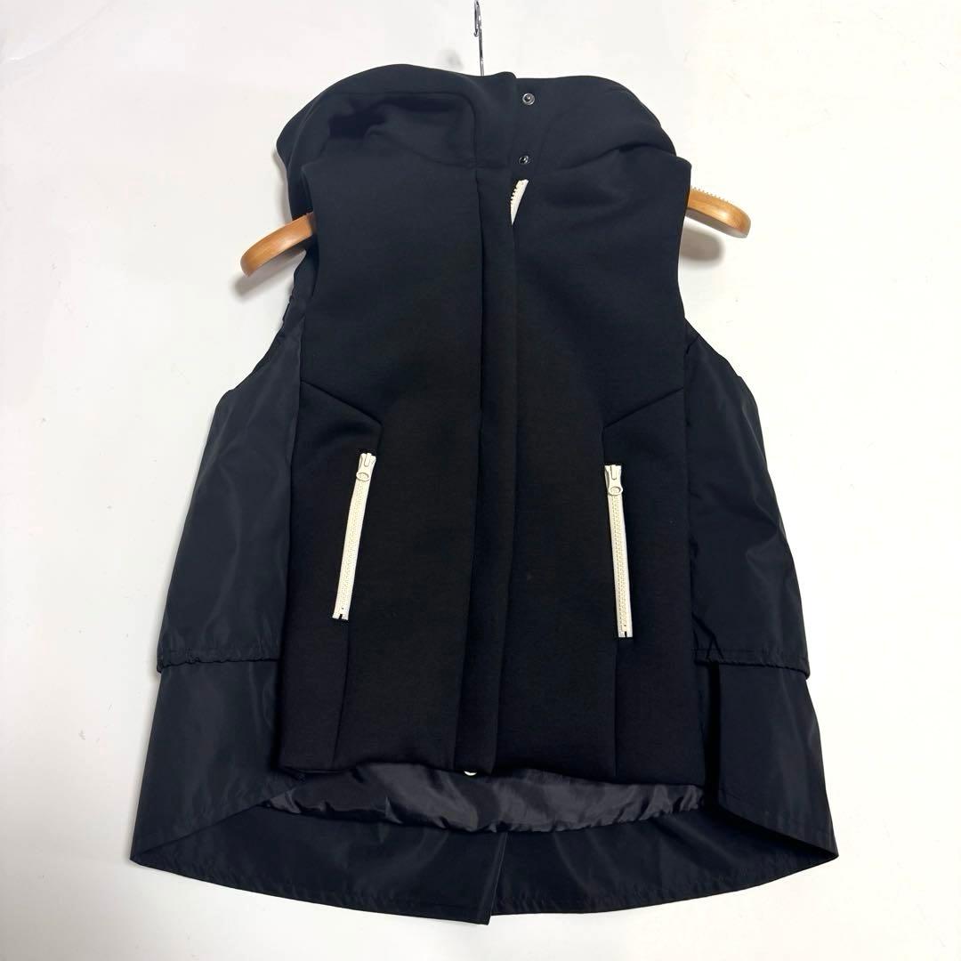 [LUGIVA] ルギバ　ダンボール　タフタ　ダウン　ベスト