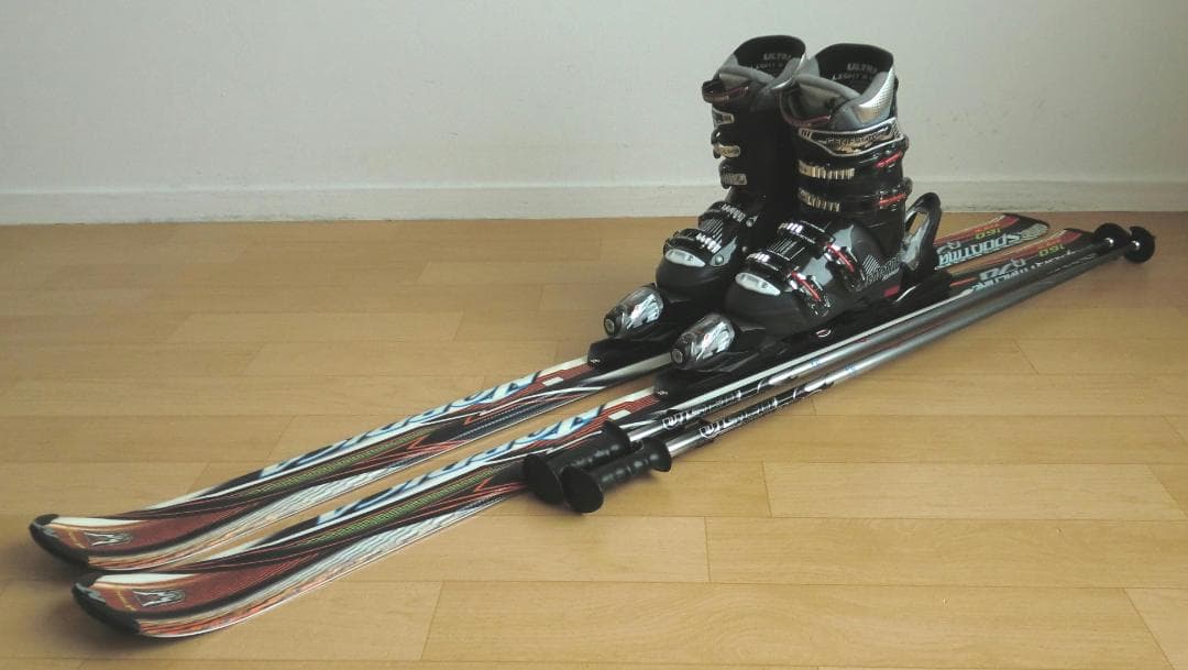 ■■1月限定■送料無料■ノルディカ■メンズスキーセット■板160靴26.5■■