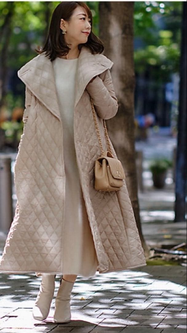 マーリエ　ル　カセット コート　キルティング　　人気完売　最終セール