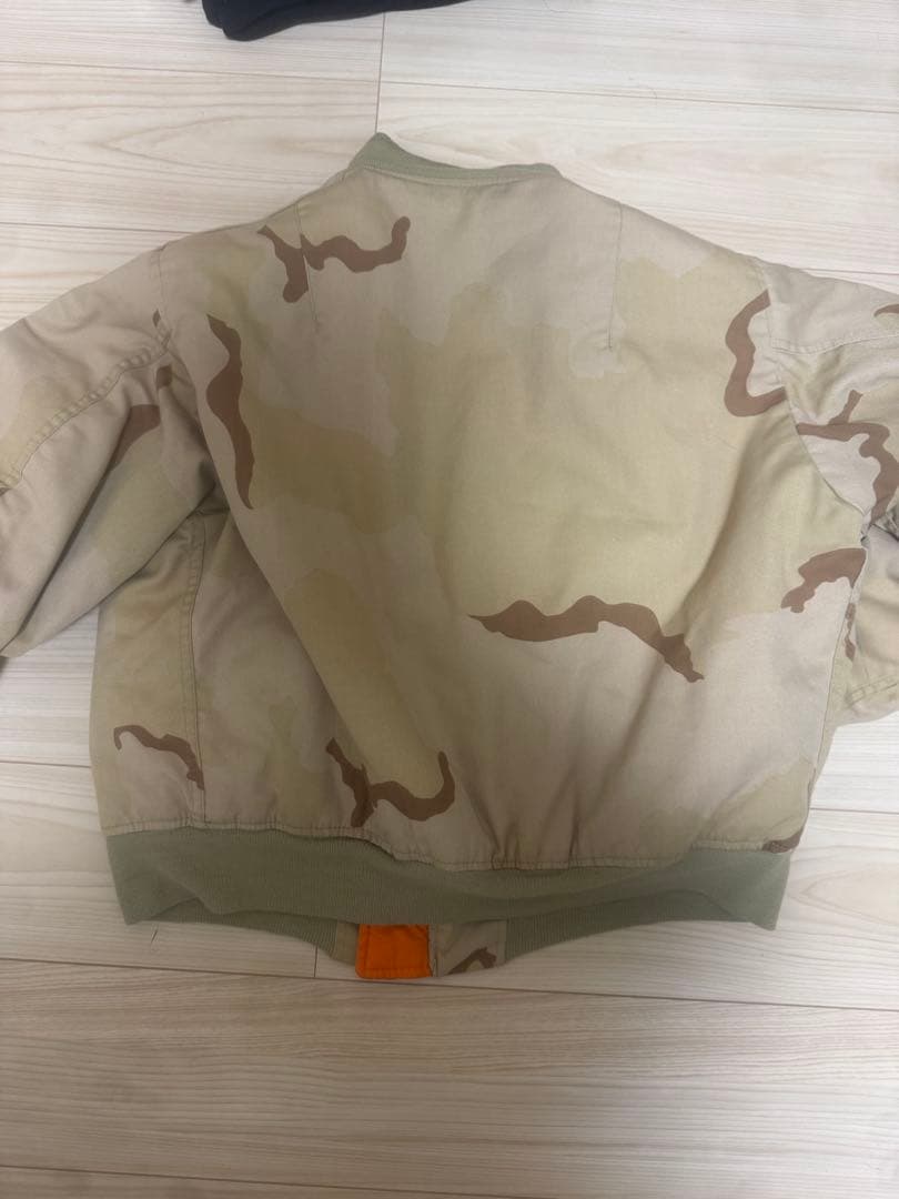 カモフラージュ MA-1 フライトジャケット　ヴィンテージ