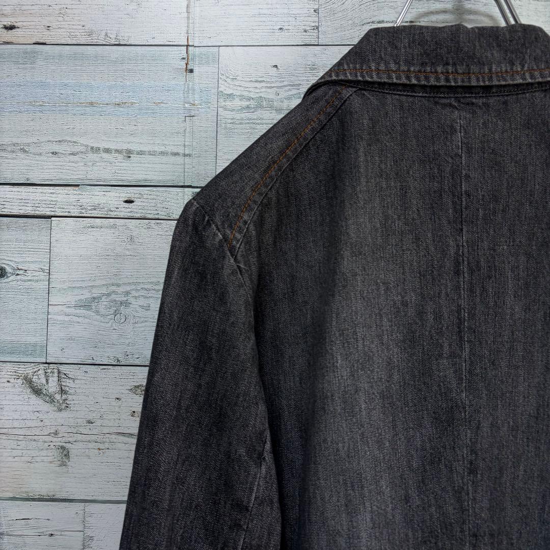☆大きいサイズ・3L☆バーバリーロンドン　デニムジャケット　Gジャン　刻印ボタン