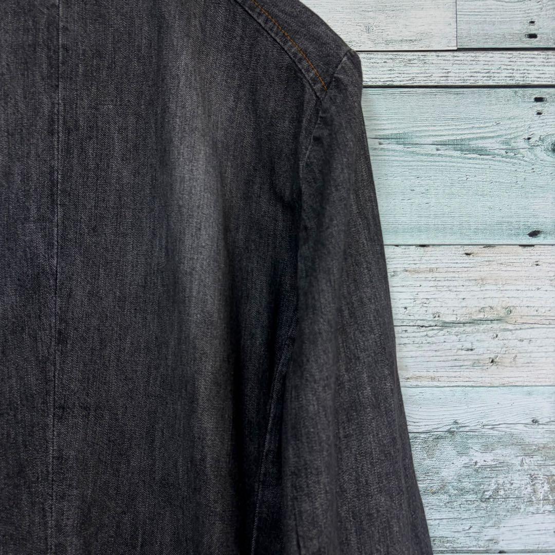 ☆大きいサイズ・3L☆バーバリーロンドン　デニムジャケット　Gジャン　刻印ボタン