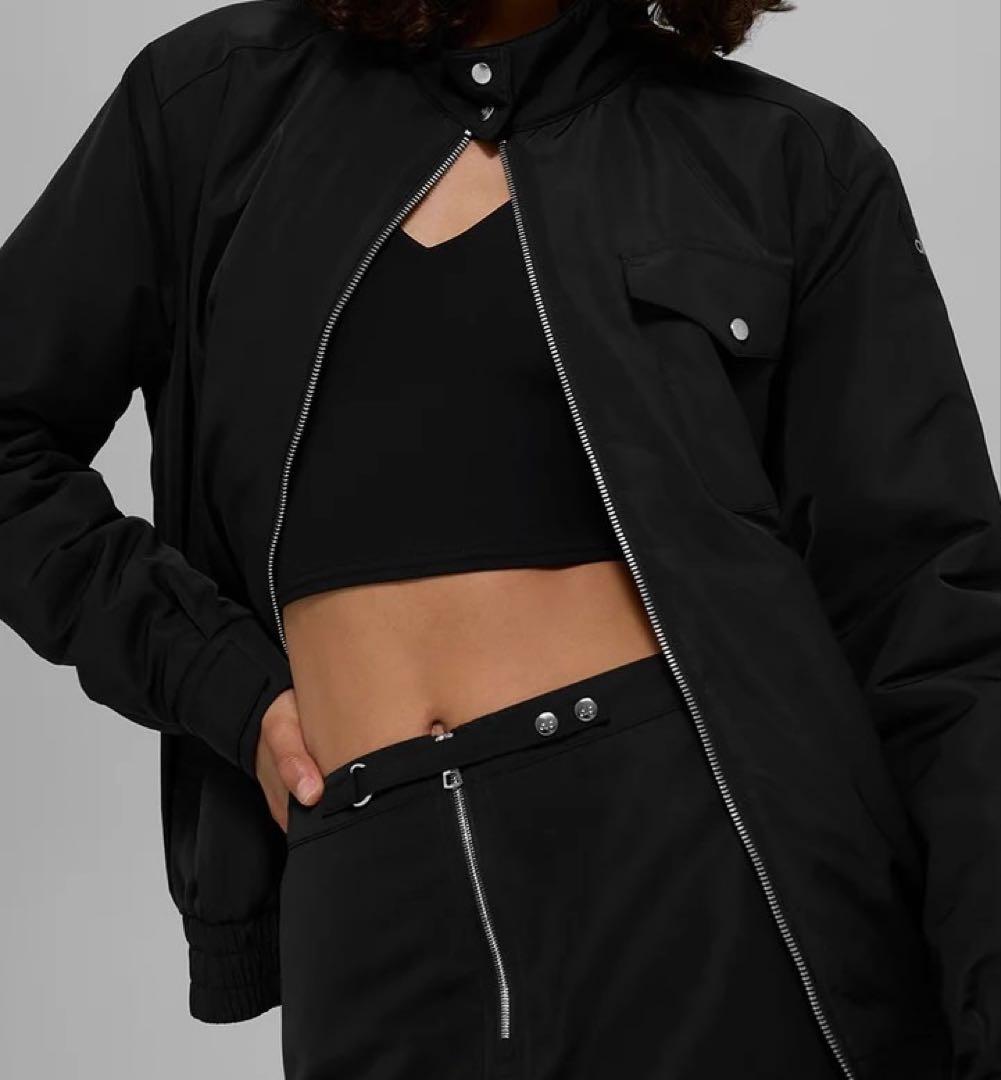 alo ジャケット Lサイズ Work it bomber ブラック