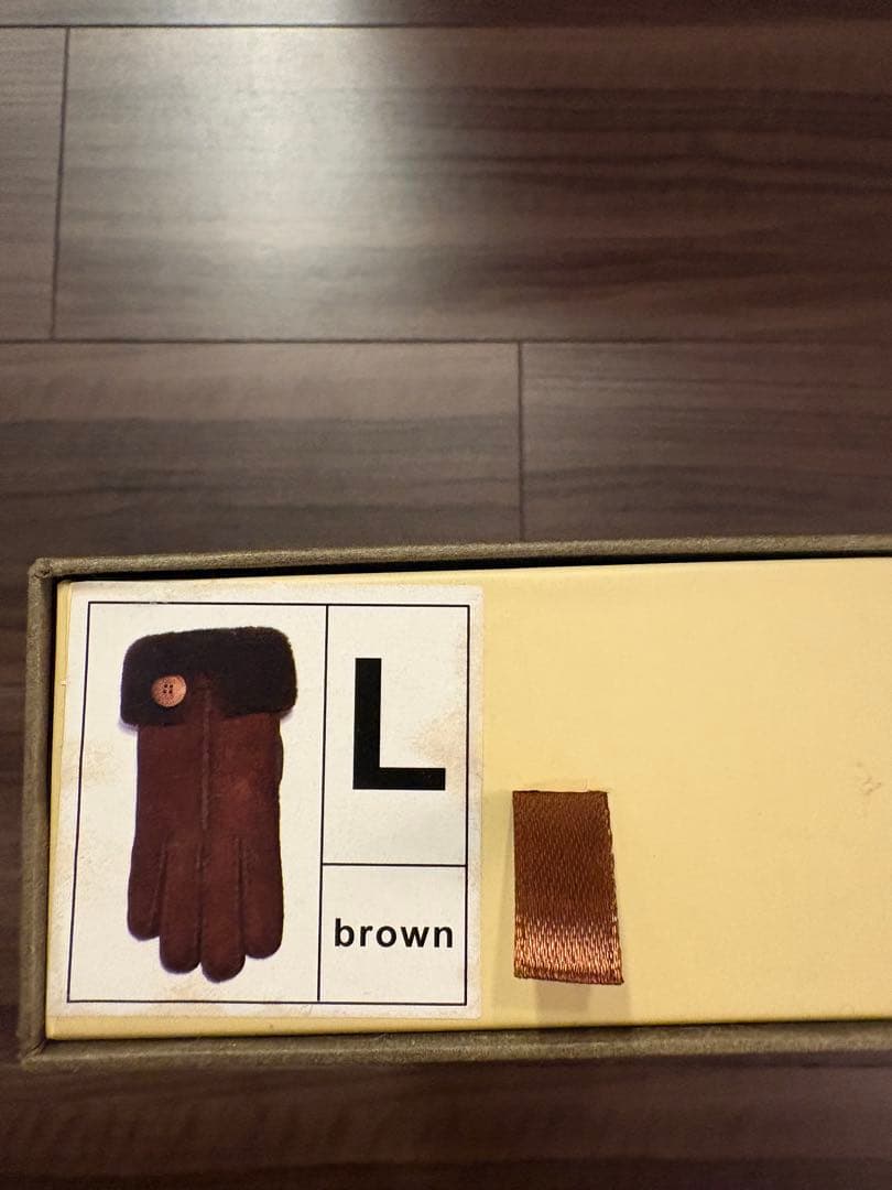 美品 UGG アグ 手袋 シープスキン スエード ファー ムートン ベージュ