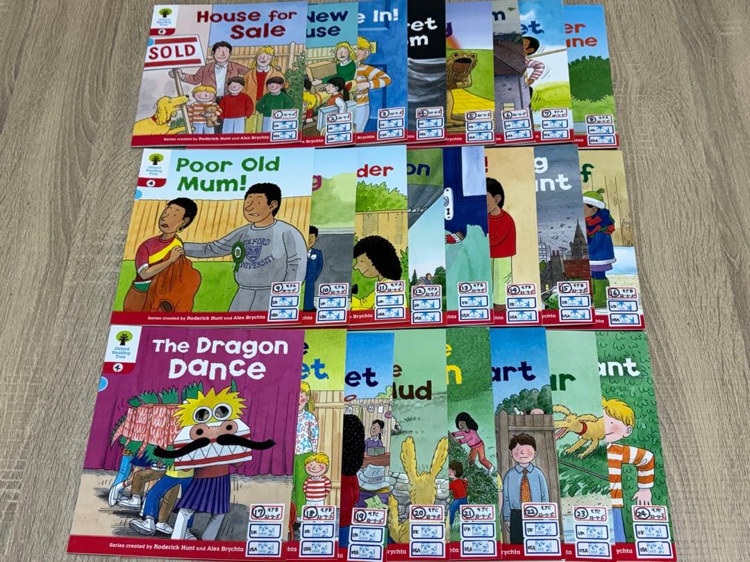 Oxford Reading Tree【Level①～⑨】192冊＋CD付