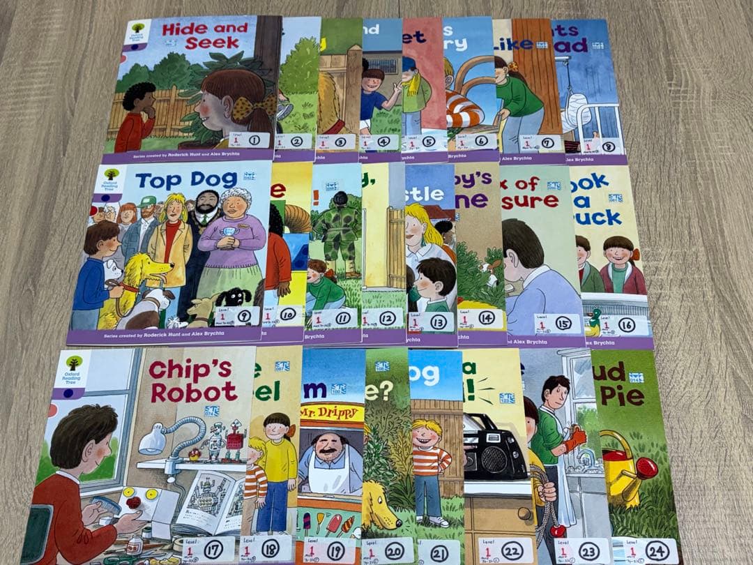 Oxford Reading Tree【Level①～⑨】192冊＋CD付