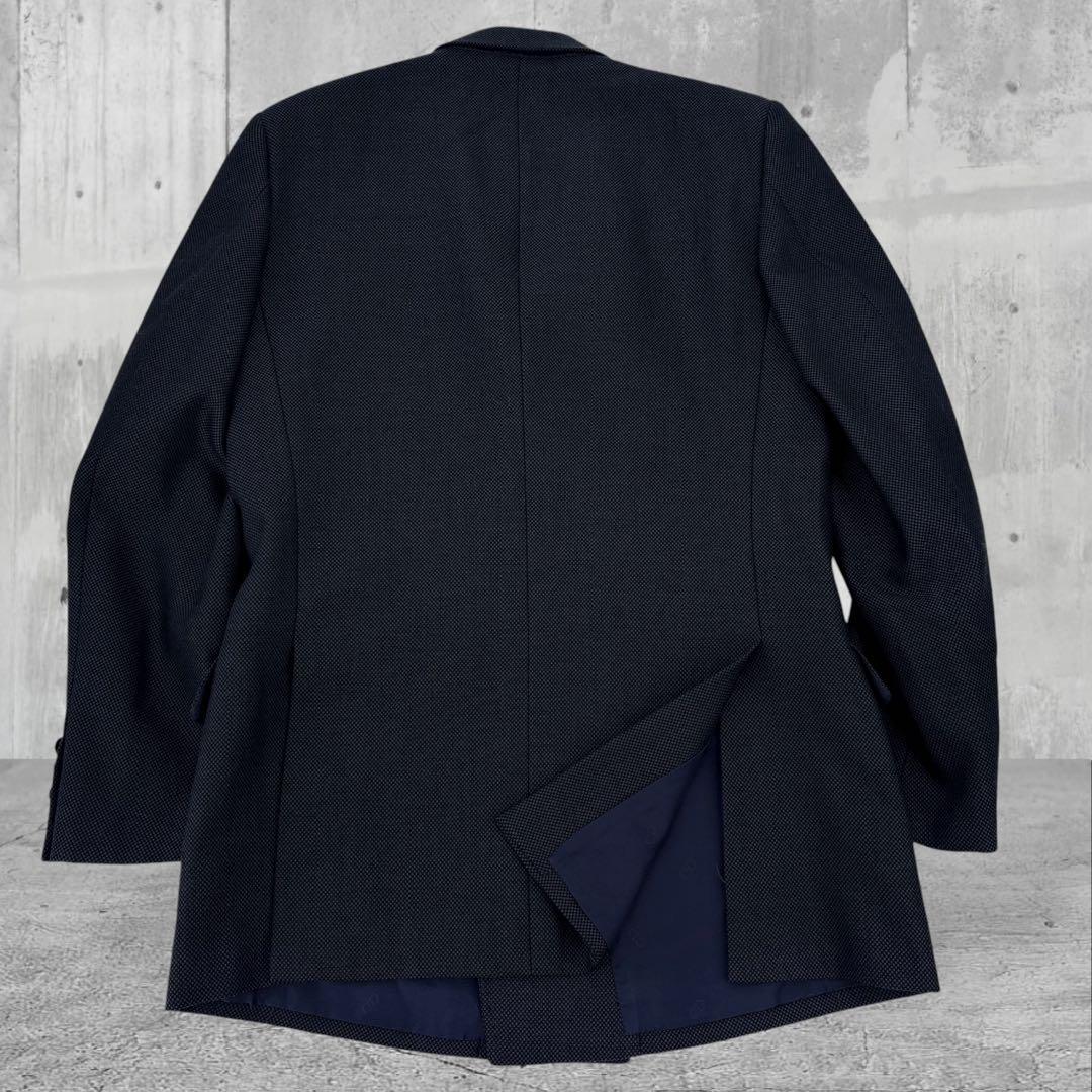 美品】Dior　クリスチャンディオール　ダブル　スーツ　ジャケット　ロゴボタン