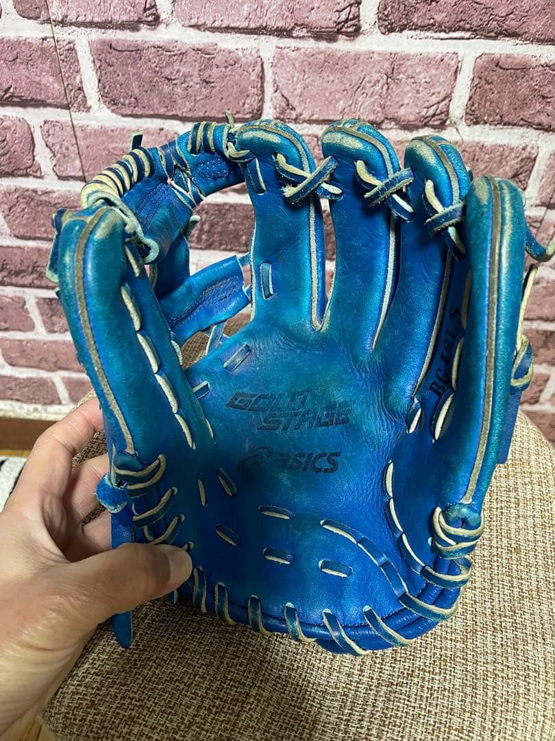 アシックス ゴールドステージ スピードアクセル 少年軟式 内野用 グローブ