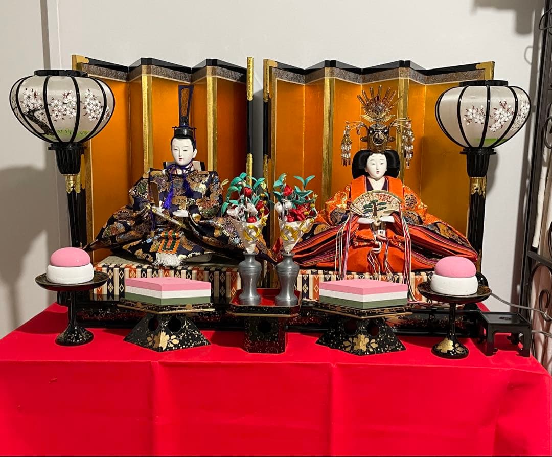 親王飾り　秀月　雛人形セット