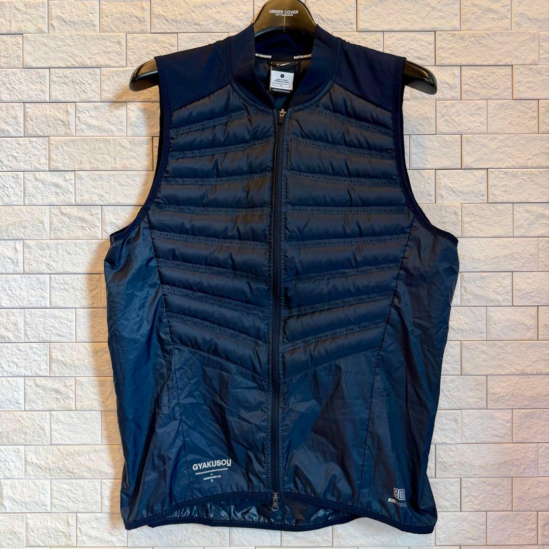 【希少/未使用】 GYAKUSOU ダウンベスト AERLOFT 800フィルＬ