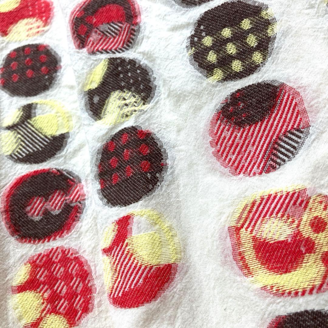 あ*こ様 美品 慈雨 ジウ センソユニコ ロングワンピース ドット 水玉模様 日