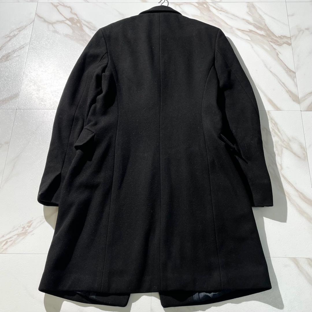 入手困難✨ ジルサンダー カシミヤ混 チェスターコート ウール ブラック