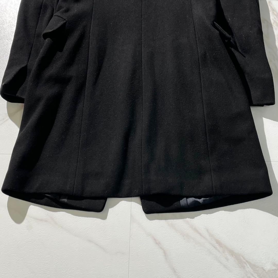 入手困難✨ ジルサンダー カシミヤ混 チェスターコート ウール ブラック