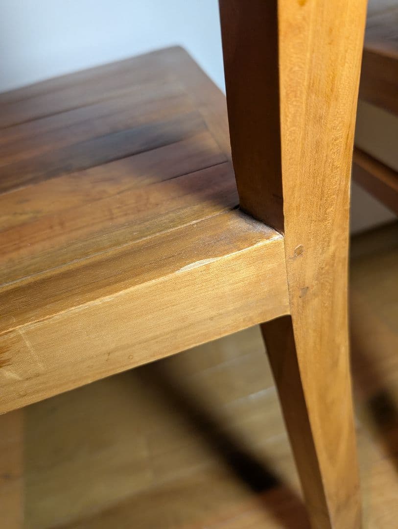 《送料込》オールド家具無垢材ハイバックダイニングチェア ウォールナットいす