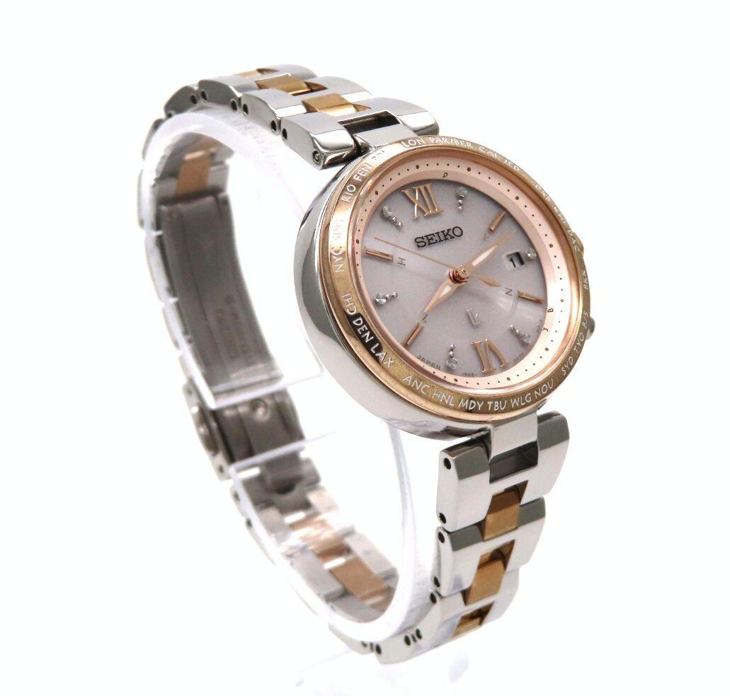 【SSQV014】SEIKO セイコー 時計 ルキア ワールドタイム ☆極美品☆