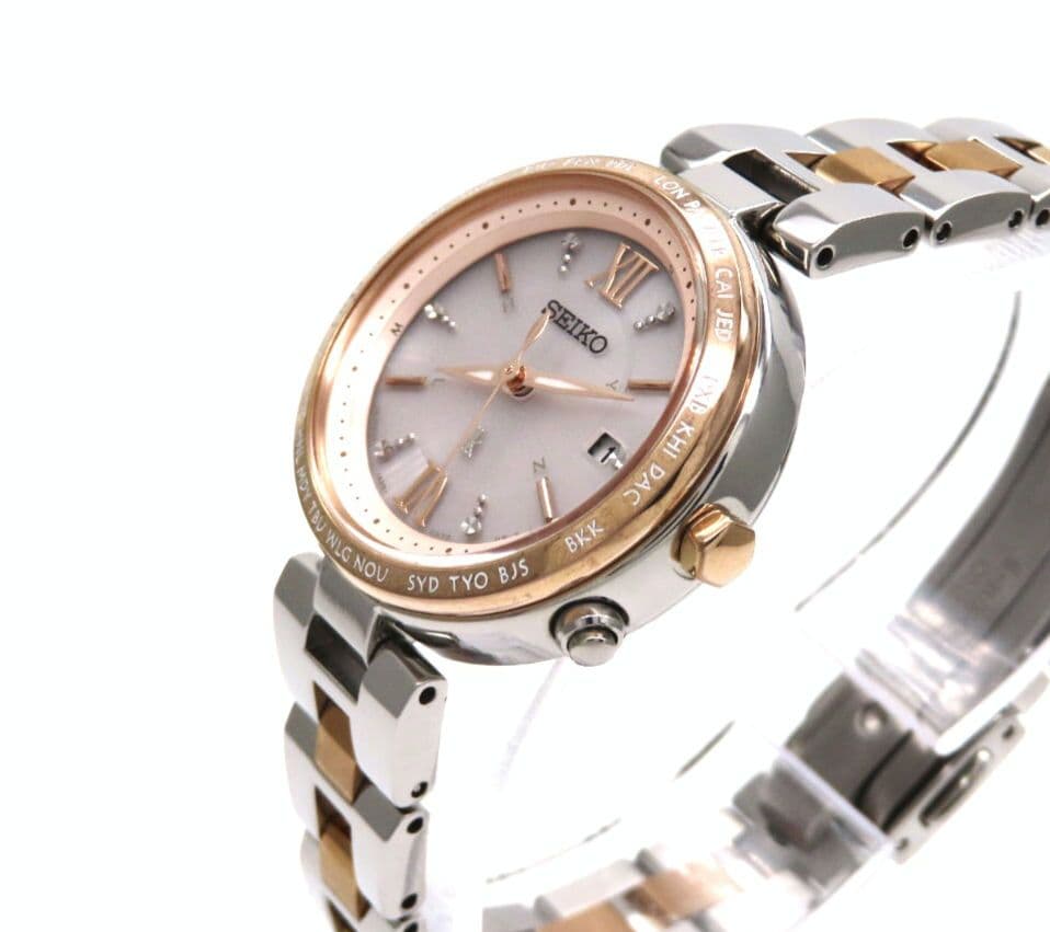 【SSQV014】SEIKO セイコー 時計 ルキア ワールドタイム ☆極美品☆