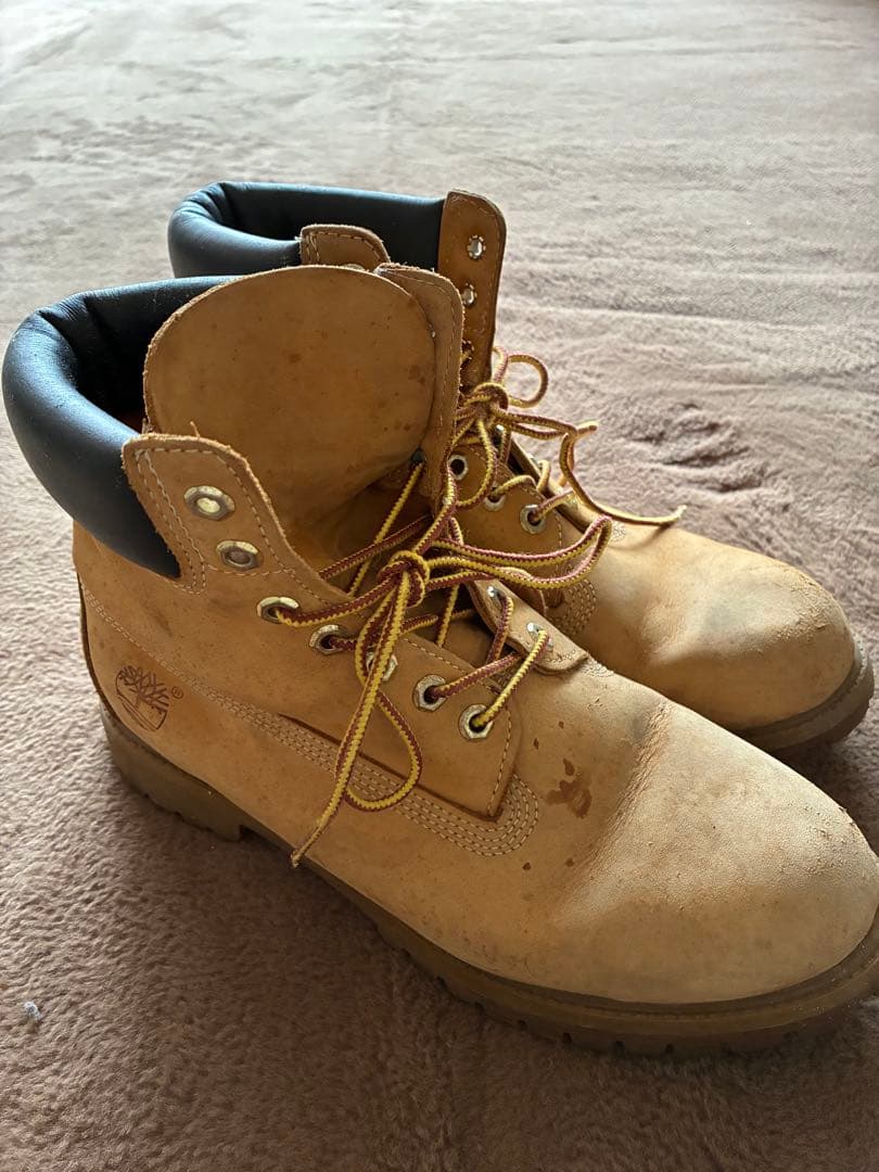 Timberland ベージュ　9.5インチ（27.5cm）