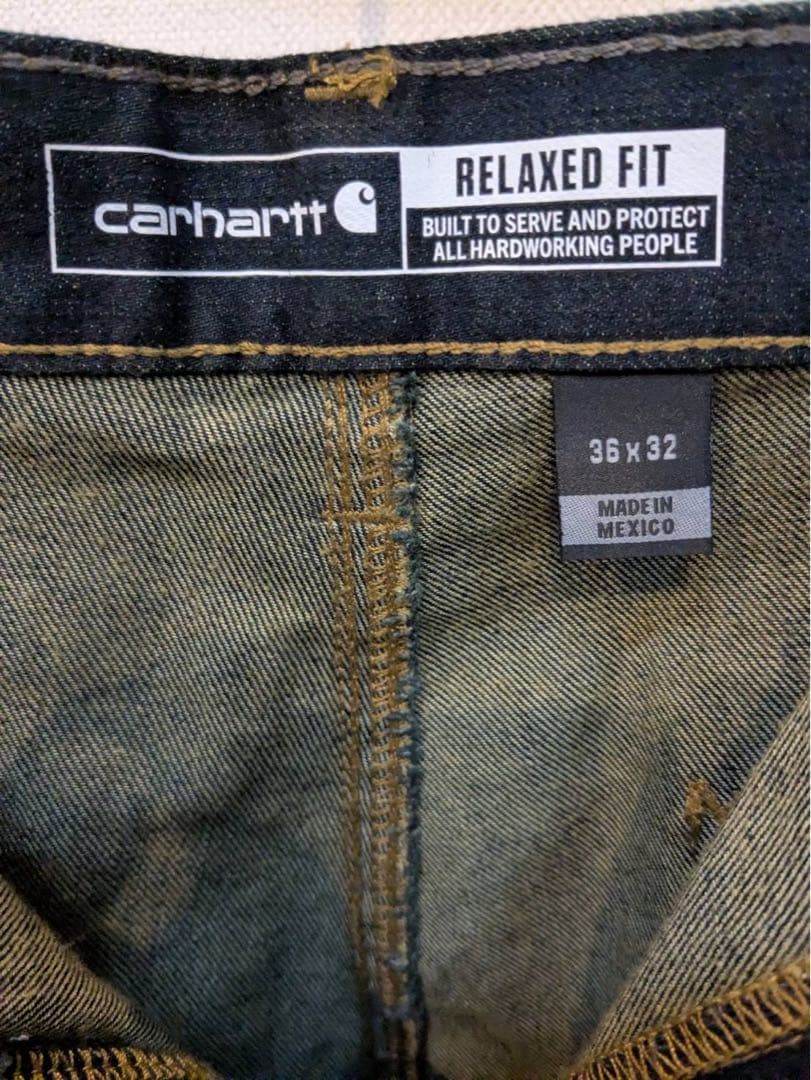 Carhartt リラックスフィット ワークペインターデニムパンツ36×32