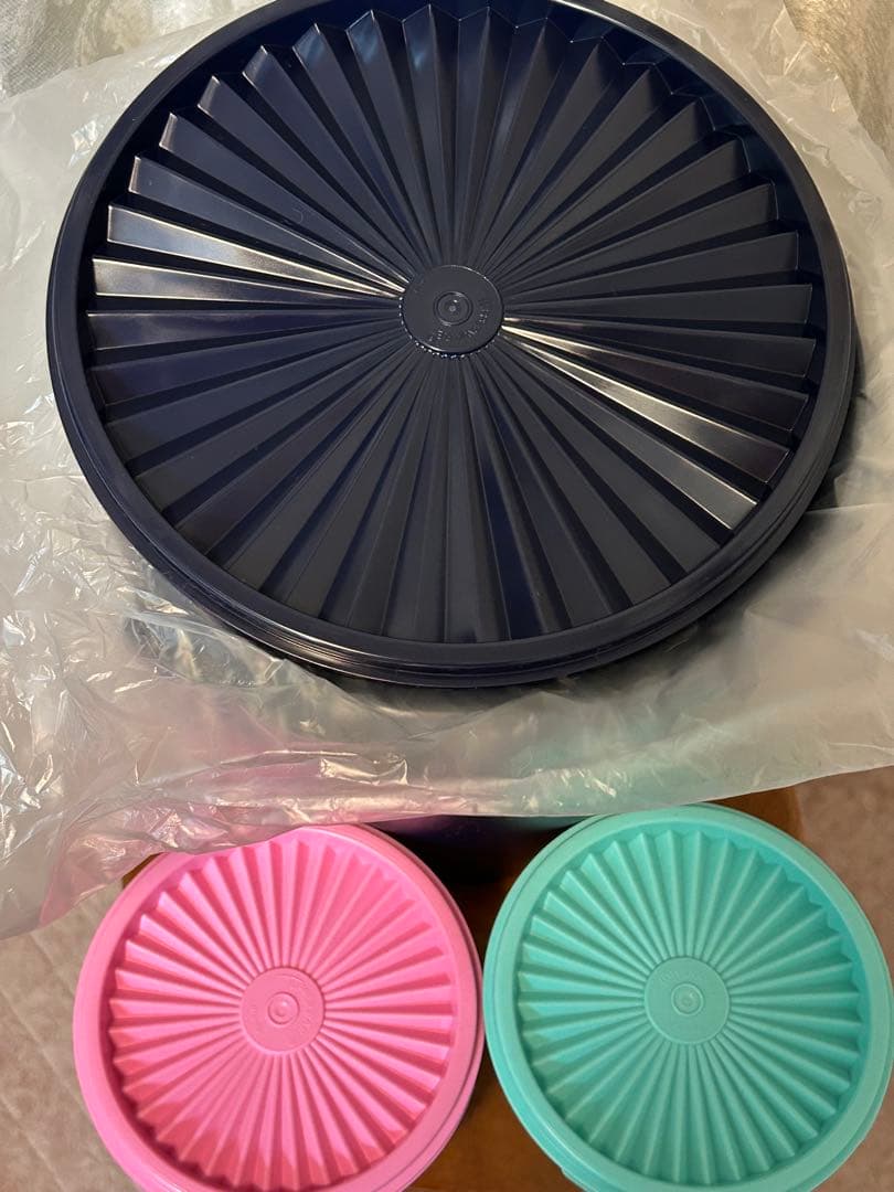 ②Tupperware マキシデコレーター、　ミニデコレーター