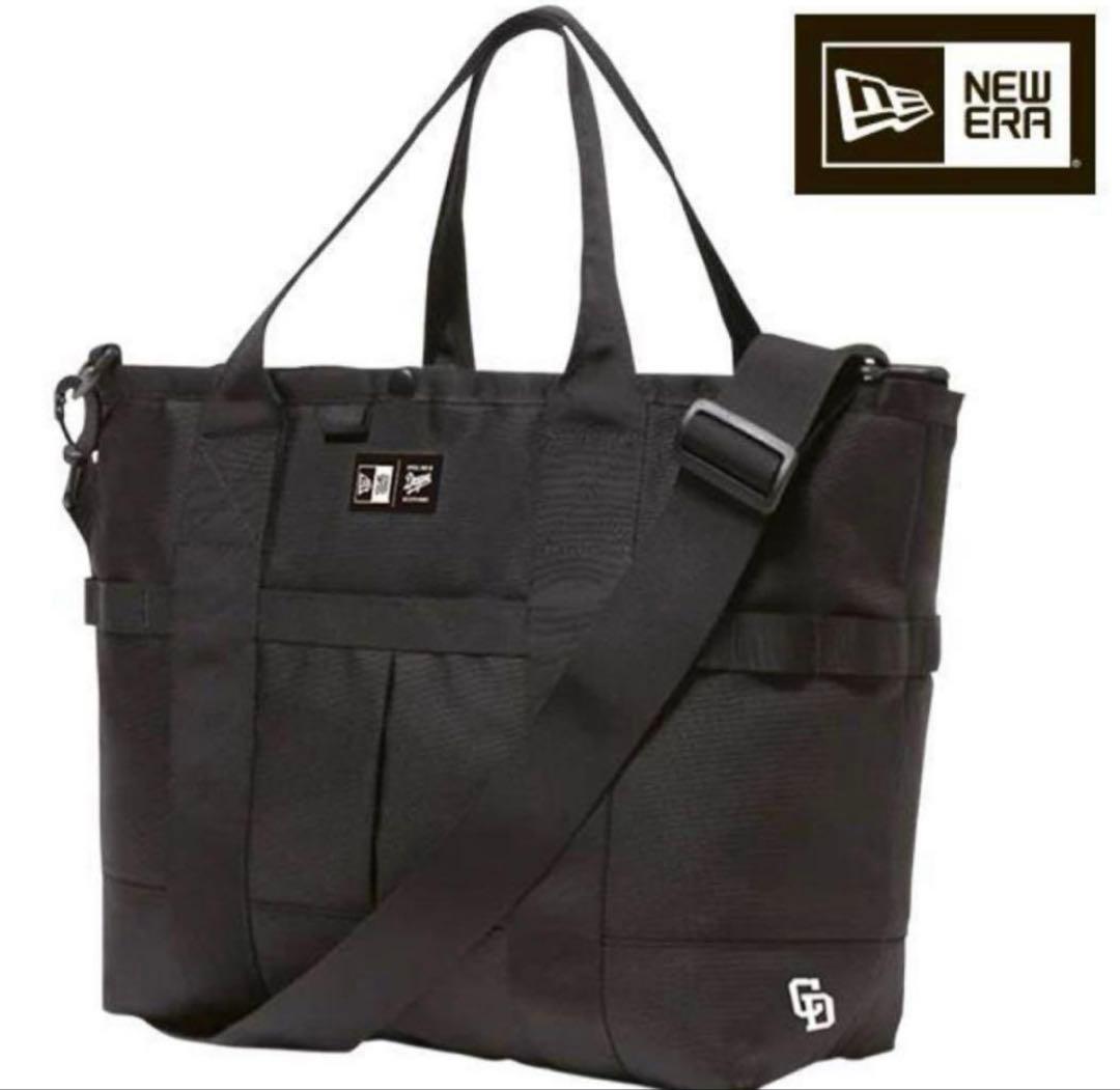 中日ドラゴンズ NEW ERA トートバッグ 22L ブラック