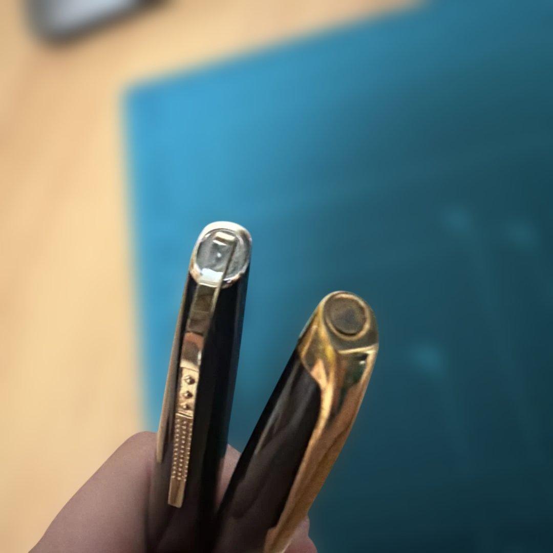 万年筆 2本セット K18 750